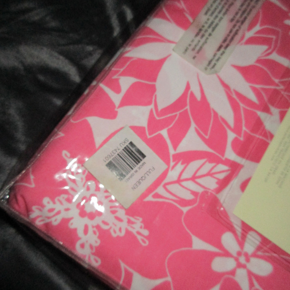 POTTERY BARN DUVET FULL QUEEN NEW KELLY FLORAL - Picture 4 of 5